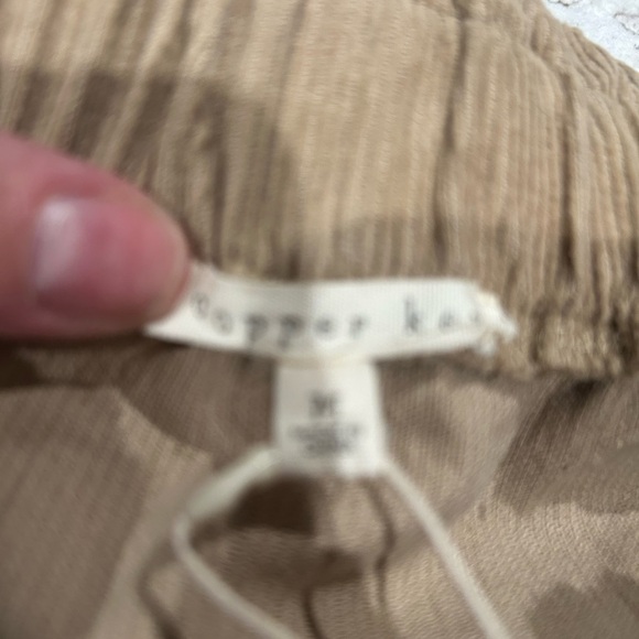 NWT Juniors Medium Tan Corduroy Skirt - Picture 5 of 7